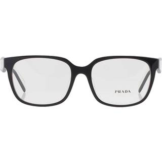 Prada PR 17ZVF Asian Fit 1AB1O1 55 Briller Kvinder Black - Black - 55mm
