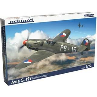 S-199 bubble canopy 1/72 EDUARD-WEEKEND