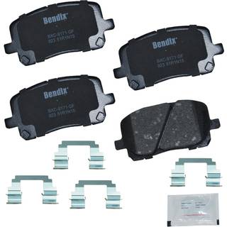 Bendix Priority1 CFC923 Keramiske frontbremseklodser til Pontiac Vibe 2008-2003 Toyota Corolla 2008-2003 Matrix 2008-2003