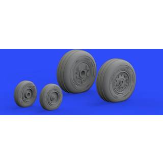 F-4J wheels for Zoukei Mura