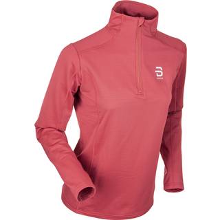 Half Zip Grid W Dusty Red (M)