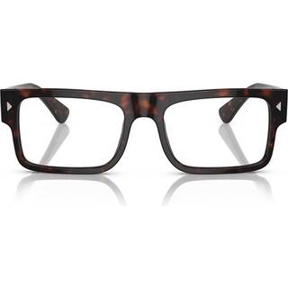 Prada Mand PR A01V 17N1O1 Optiske stel Acetat Skildpadde Transparent Firkantet Normal