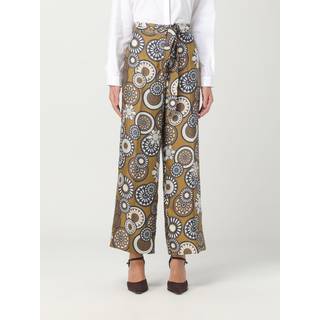 &#39;S Max Mara Timeb high-rise crÃªpe de chine pants - multicoloured - S