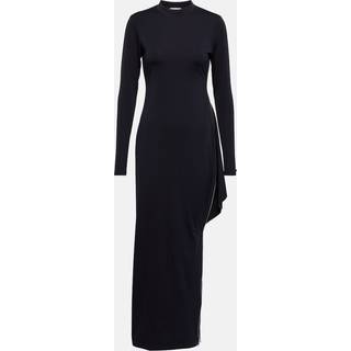 JW Anderson Zip-detail jersey minidress - blue - L