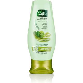 Dabur Vatika Naturals Conditioner Natural Moisturizing Hair Conditioner til kvinder med alle h?rtyper - Lang kr?llet t?r eller farvebehandlet h?r