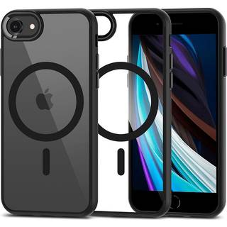 iPhone 7/8/SE (2020)/SE (2022) Tech-Protect Magmat Cover - MagSafe Kompatibel - Sort / Klar