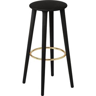 Umage The Socialite Barstol 77 cm Sort Egetræ