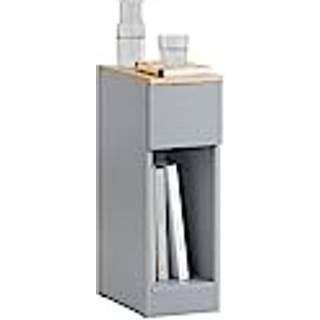 SoBuy Moderne sidebord med opbevaring, grå FBT111-HG