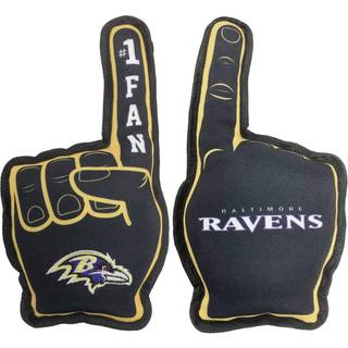 NFL Baltimore Ravens #1 FAN-LEGETJ til HUNDE & KATTE. BEDSTE HRDIGE KRELEGETJ med indvendig SQUEAKER