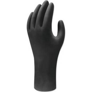 Showa EBT 6112PF handsker nitril sort 100stk st.11