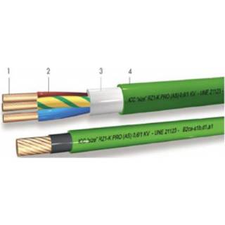 Kabel 3G1,5 Rz1-K 500M Tromle Grøn B2Ca Solar
