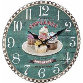 Vægur i retro - Cup cake