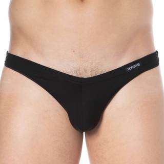 Doreanse Mens Modal Thong - Black - Large