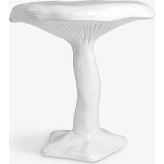 Seletti - Fiberglass Table Amanita 70 x 73 cm - White - Spiseborde - Marcantonio Raimondi Malerba - Hvid - Glas