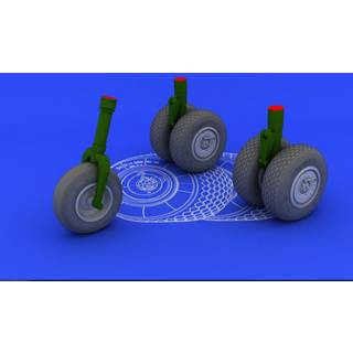 He 219 wheels for Revell