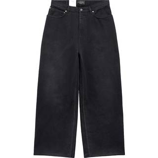 Balenciaga Size Sticker wide-leg jeans - black - EU 44