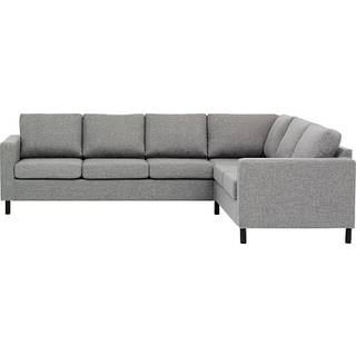 Oslo højrevendt hjørnesofa - lysegrå