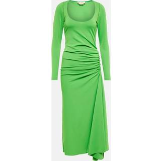 Marni Ruched midi dress - green - S