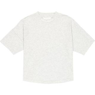Palm Angels Kids Logo cotton jersey T-shirt - grey - Y 10