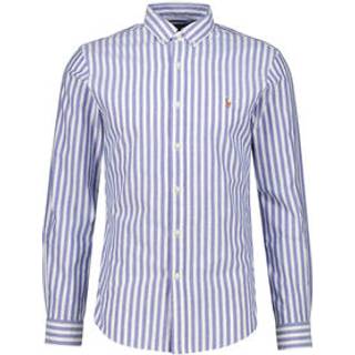 Polo Ralph Lauren Herren Hemd blau gestreift Slim Fit