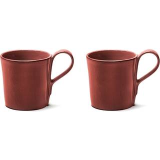 Serax La Mère kaffekop 13 cl 2 stk Venetian red