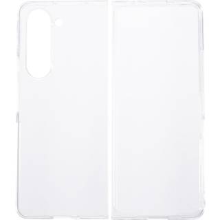 Samsung Galaxy Z Fold5 (5G) Hårdt Plastik Bagside Cover - Gennemsigtig