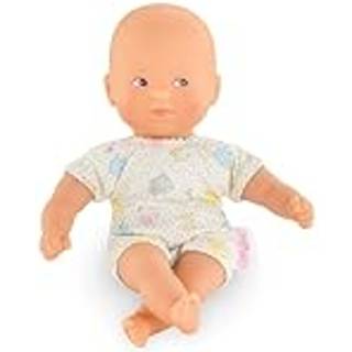 Corolle Mini Calin Kaniner 8-tommer Babydukke - Vaniljeduftende, Blød krop, Blå øjne, Kanin-dragt, Let at holde (Alder 18 måneder+)