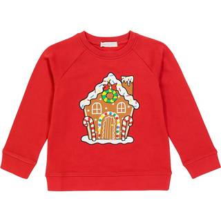 Stella McCartney Kids Printed cotton jersey sweatshirt - red - Y 2