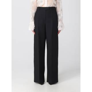 Valentino CrÃªpe couture straight pants - red - M