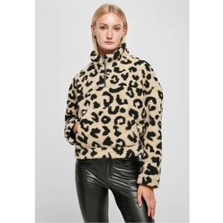 Urban Classics AOP Sherpa Troyer Half-Zip Fleecepullover - XS - sandleo