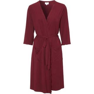 Damella Viscose Plain Wave Robe CL2 - Wine red - Large * Kampagne *