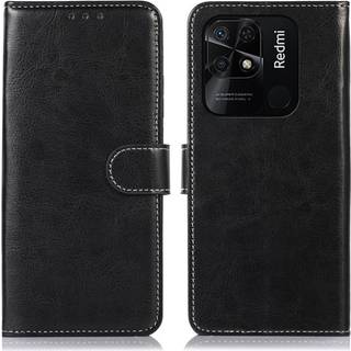 Til Xiaomi Redmi 10C Crazy Horse Texture Telefontaske