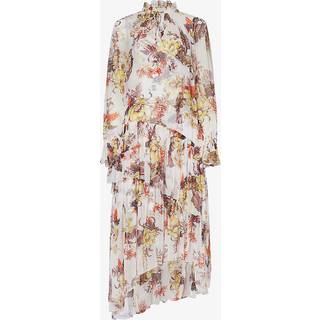Zimmermann Matchmaker floral tiered midi dress - multicoloured - XL
