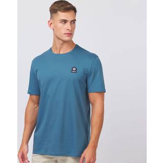 Sandbanks Badge Logo T Shirt in Teal | Sandbanks - XL