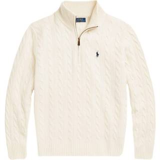 Polo Ralph Lauren Cable-knit wool and cashmere sweater - white - EU 46