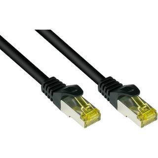 Alcasa electronik Good Connections RNS patch cable - 1.5 m - black - Sort - 1 meter