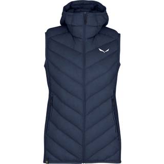 Salewa Women's Fanes Sarner RDS Down Hybrid Vest Dunvest Damer størrelse 32 farve blå