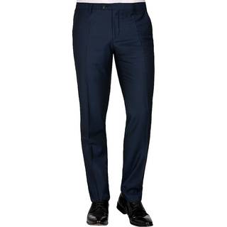 CG Herren Hose blau gemustert Slim Fit
