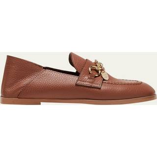 See By ChloÃ© Aryel leather loafers - brown - EU 35.5