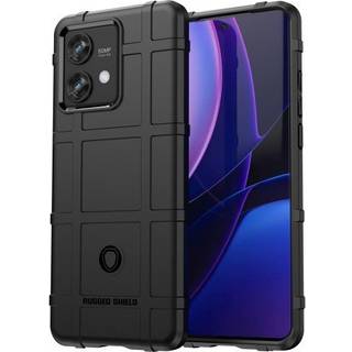 Motorola Edge 40 Neo Rugged Shield Bagside Cover - Sort