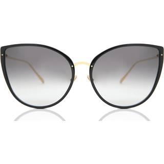 Linda Farrow LFL1244 C1 Standard Solbriller Mænd Black - Black - Standard