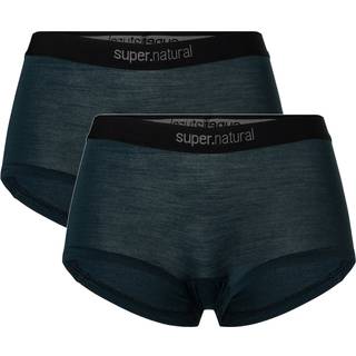 super.natural Women's Tundra 175 Hipster 2 Pack Underbukser Damer størrelse XL farve blå