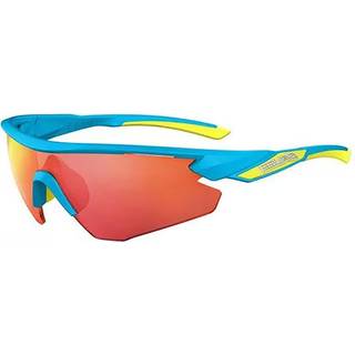 Salice 012 RW TURCHESE/RW ROSSO Standard Solbriller Mænd Blue - Blue - Standard