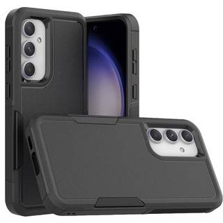 Samsung Galaxy S23 FE Hybrid Håndværker Bagside Cover - Sort