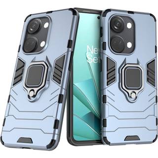 OnePlus Nord 3 (5G) Hybrid Håndværker Bagside Cover m. Magnetisk Kickstand - Blå