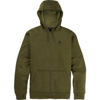 Burton Oak Hættetrøje med lynlås - S - martini olive htr