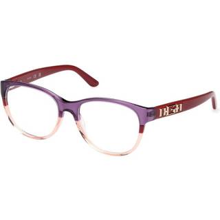 Guess Kvinde GU2980 071 Vista -rammer Acetat Bordeaux Rund Normal