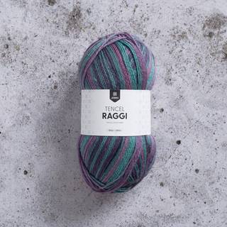 Järbo Tencel Raggi 100g 25011 Plum tree Indhold: 75% uld, 25% tencel Vægt/længde: 100 g = ca. 266 meter Anbefalede pinde: 3.00 mm Strikkefasthed: 10 x 10 cm = 25 m x 33 p Vask: Håndvask / Tørres fladt.