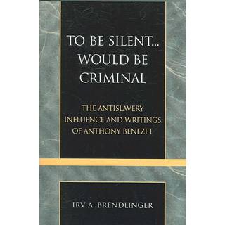 To Be Silent... Would be Criminal