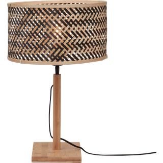 GOOD & MOJO Java bordlampe, standerfod, natur/sort
